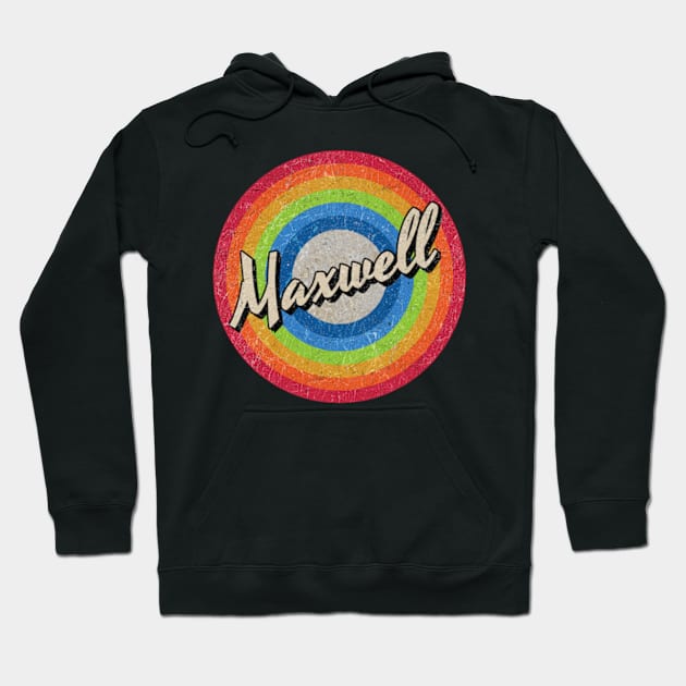 Vintage Style circle - Maxwell Hoodie by henryshifter